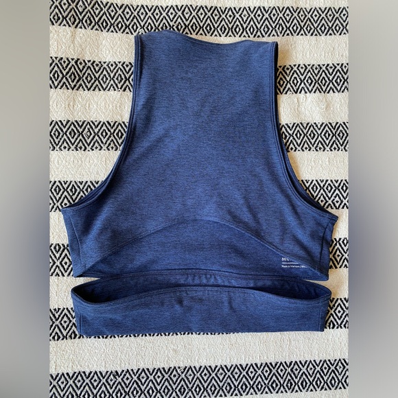 Outdoor Voices Slashback Crop Top, blue - Medium - Picture 7 of 13